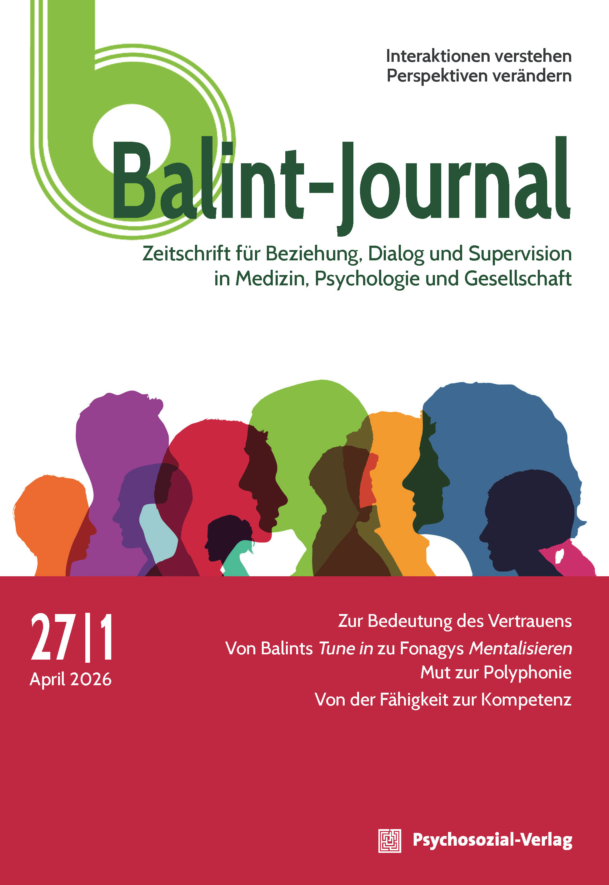 Zeitschriftencover Balint-Journal